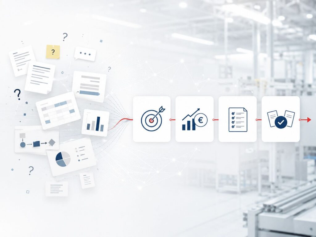 MES-Plattform zeigt den Weg von offenen Fragen zur strukturierten MES-Einführung